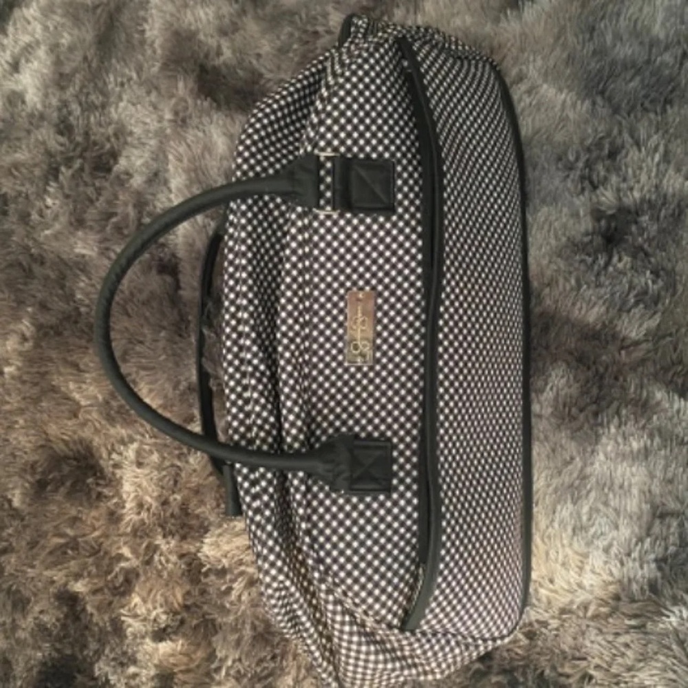 Jessica Simpson Blue Roller Carryon Luggage